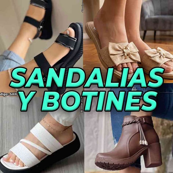 .SANDALIAS y BOTINES